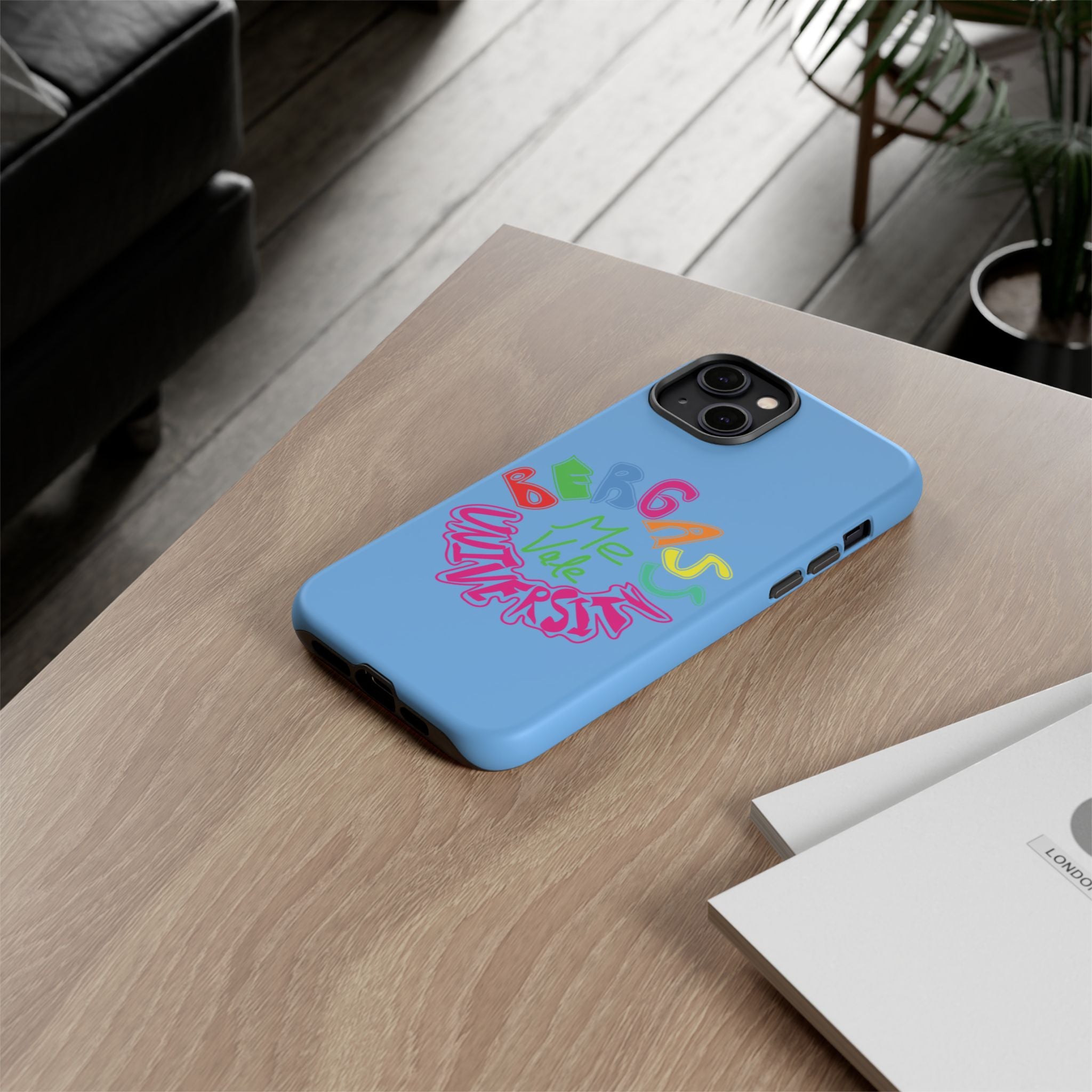 Me Vale Bergass University iphone case