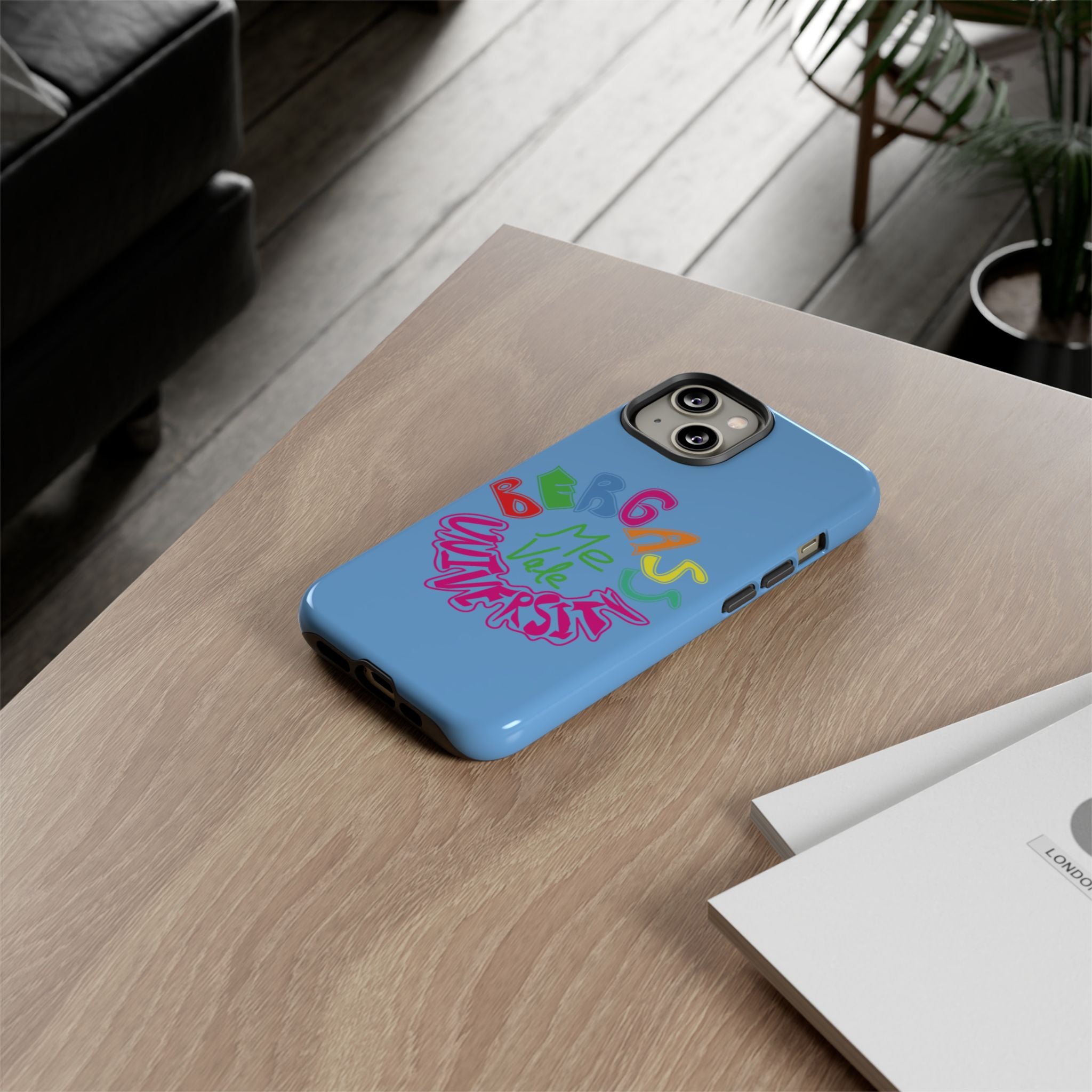 Me Vale Bergass University iphone case