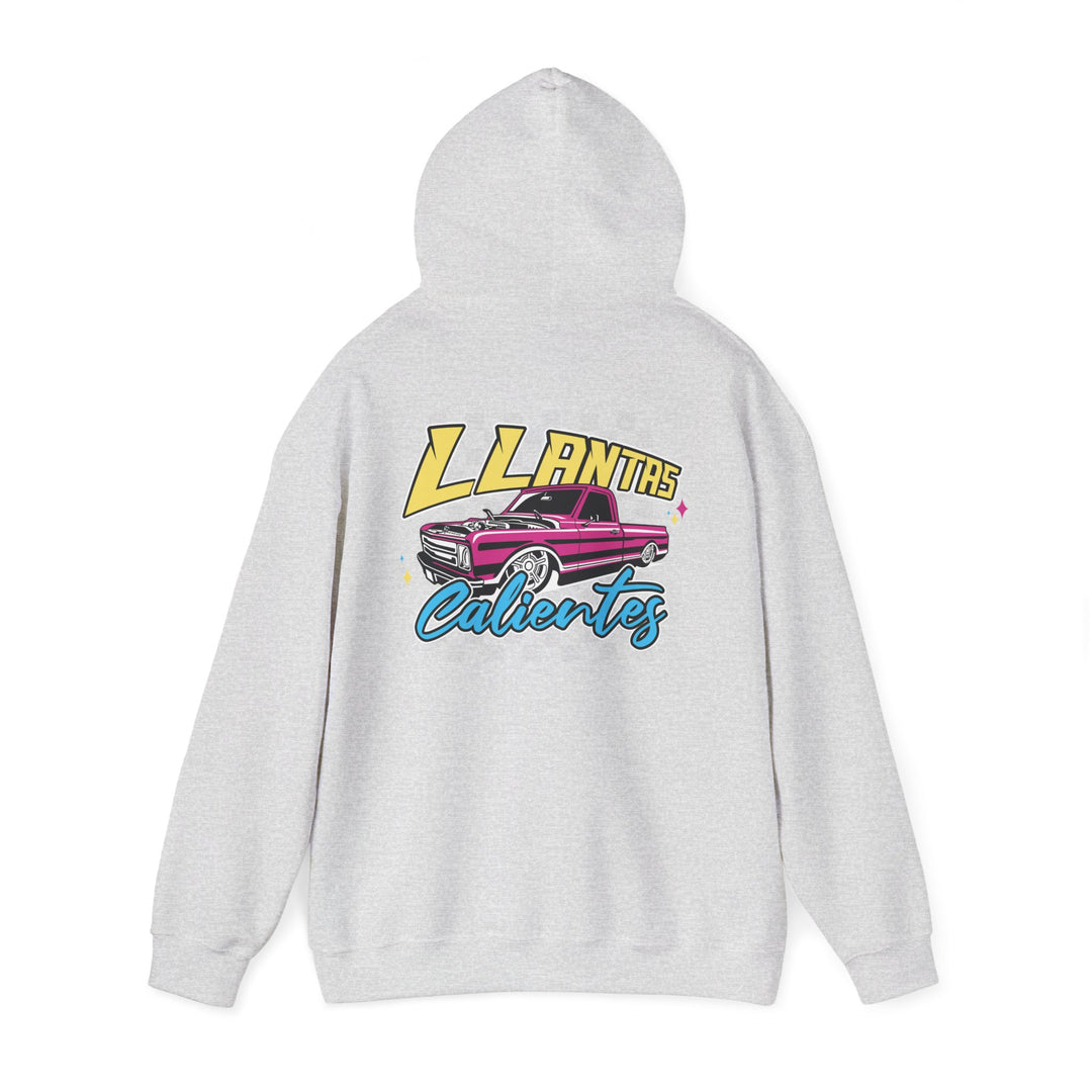 Llantas Calientes Sweater, Cozy Unisex Hoodie for Students, Graduation Gift, Trendy Campus Wear, Unique College Apparel