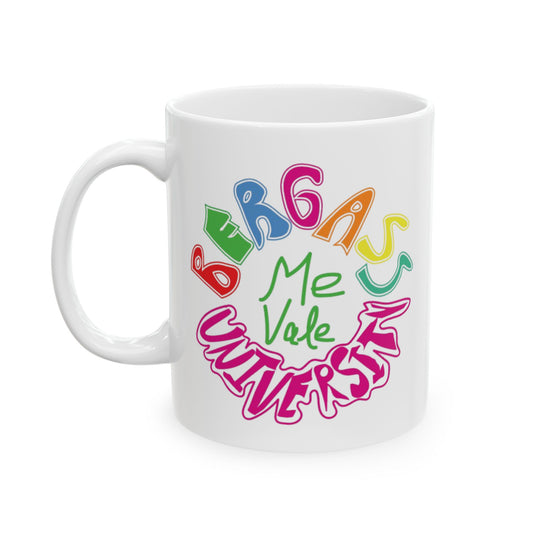 Me Vale Bergass University Ceramic Mug - Perfect for Home, Office, Gifting, Weddings, and Celebrations