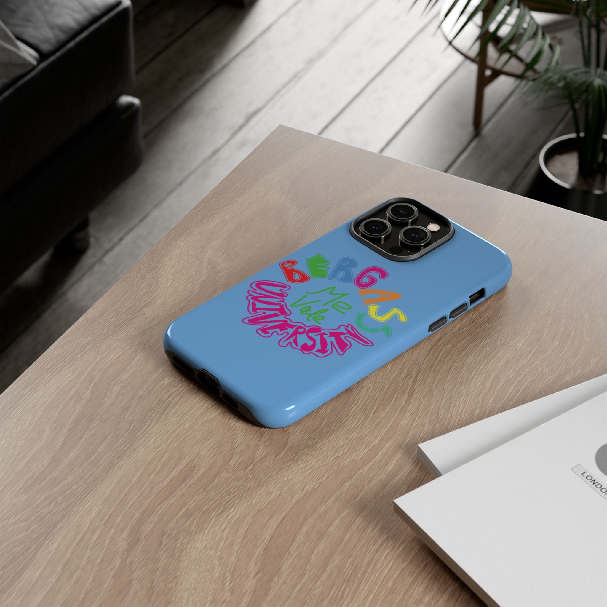 Me Vale Bergass University iphone case