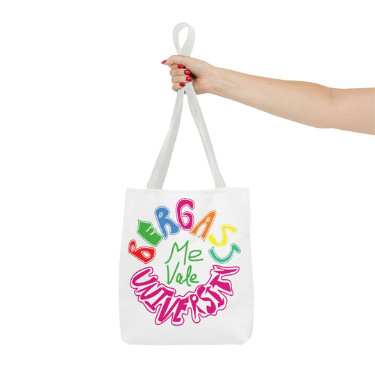 Me Vale Bergass University Tote Bag | Student & Graduation Gift