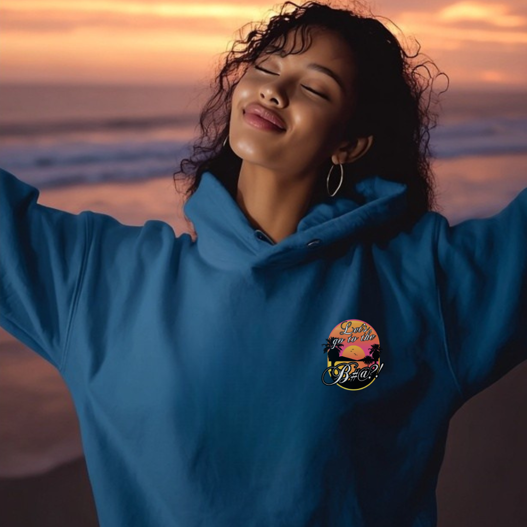 Lets Go To The Bitch Sweater, Cozy Unisex Hoodie for Students, Graduation Gift, Trendy Campus Wear, Unique College Apparel