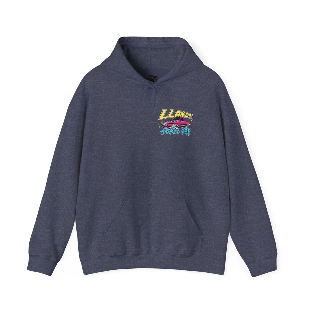 Llantas Calientes Sweater, Cozy Unisex Hoodie for Students, Graduation Gift, Trendy Campus Wear, Unique College Apparel