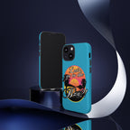 Let’s Go to the B#@! Turquoise iPhone Case | Funny Tropical Phone Cover for Summer Vibes