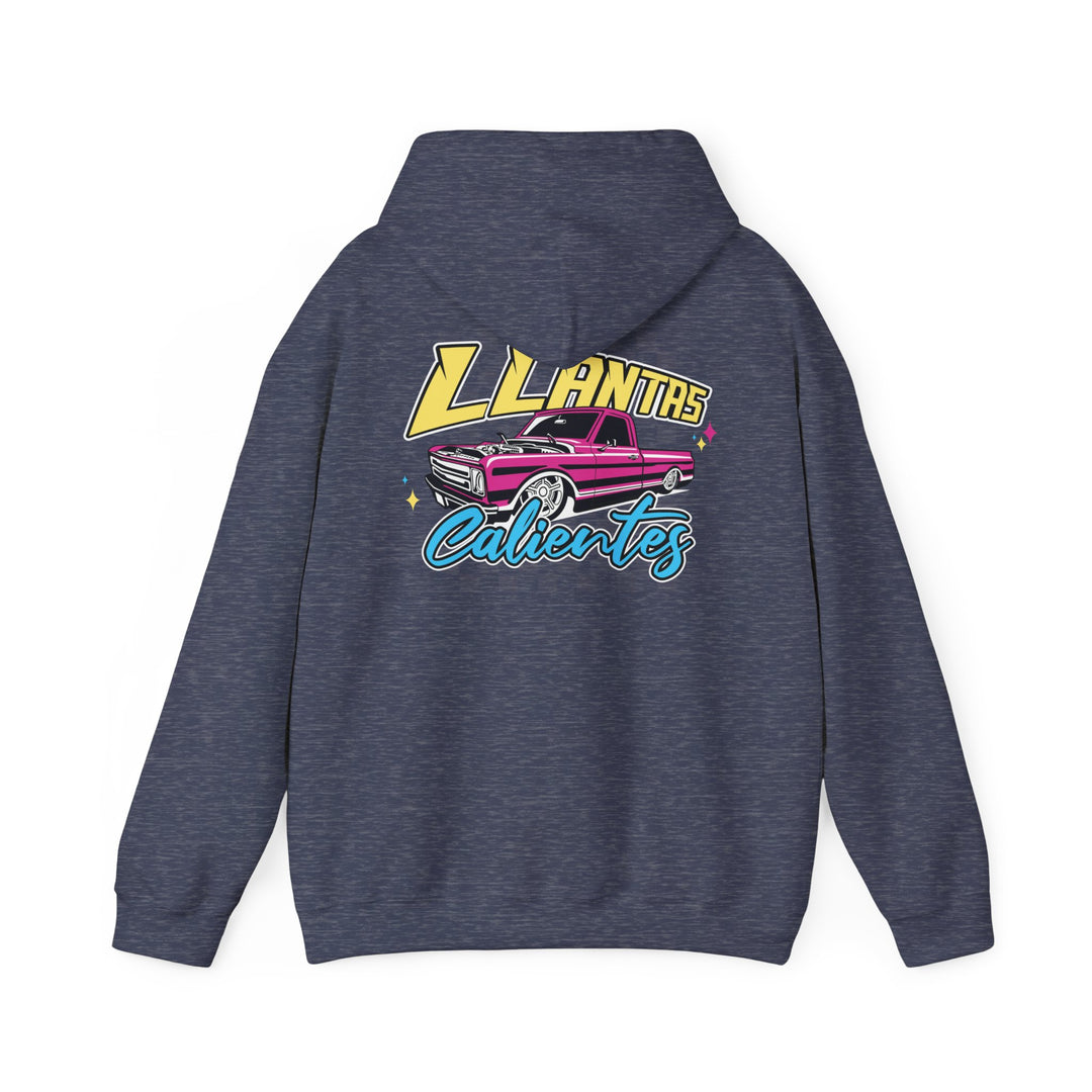 Llantas Calientes Sweater, Cozy Unisex Hoodie for Students, Graduation Gift, Trendy Campus Wear, Unique College Apparel