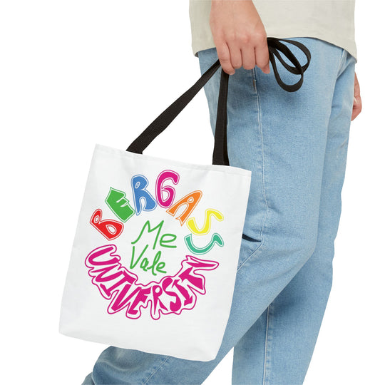 Me Vale Bergass University Tote Bag | Student & Graduation Gift