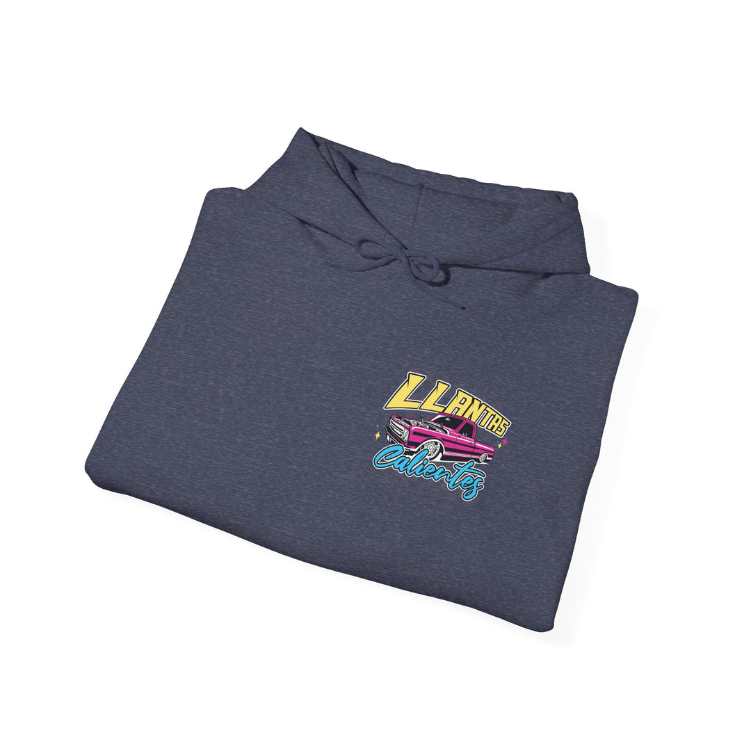 Llantas Calientes Sweater, Cozy Unisex Hoodie for Students, Graduation Gift, Trendy Campus Wear, Unique College Apparel