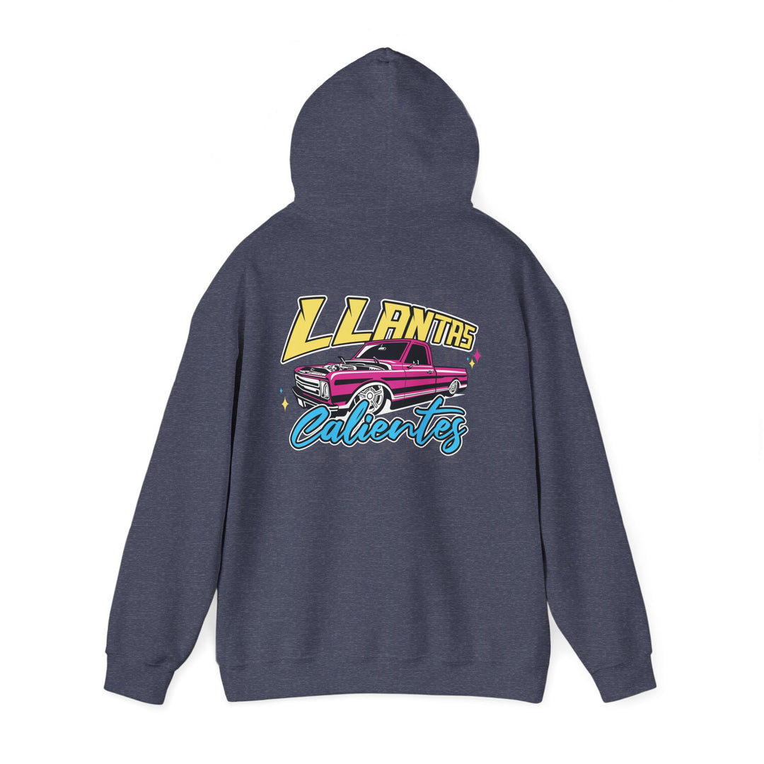 Llantas Calientes Sweater, Cozy Unisex Hoodie for Students, Graduation Gift, Trendy Campus Wear, Unique College Apparel
