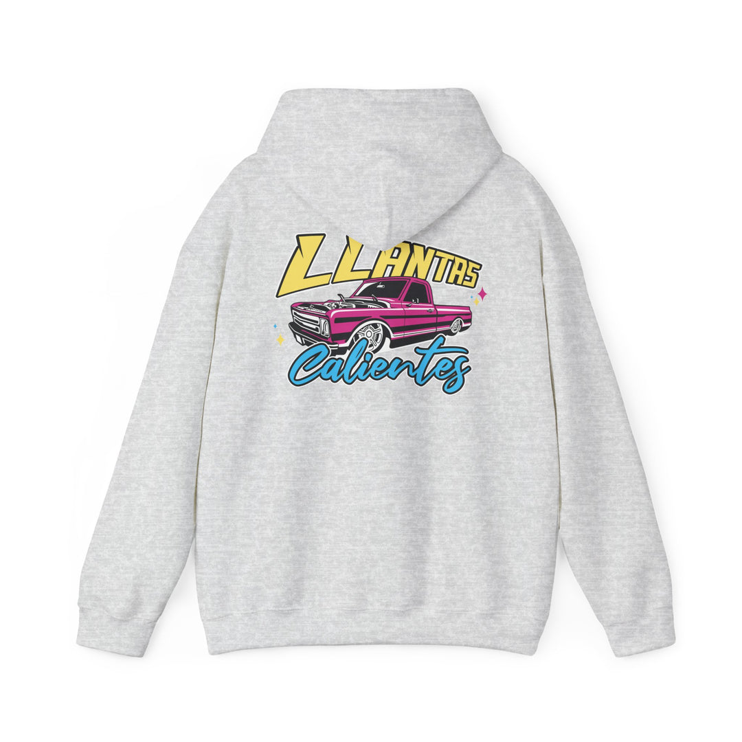 Llantas Calientes Sweater, Cozy Unisex Hoodie for Students, Graduation Gift, Trendy Campus Wear, Unique College Apparel