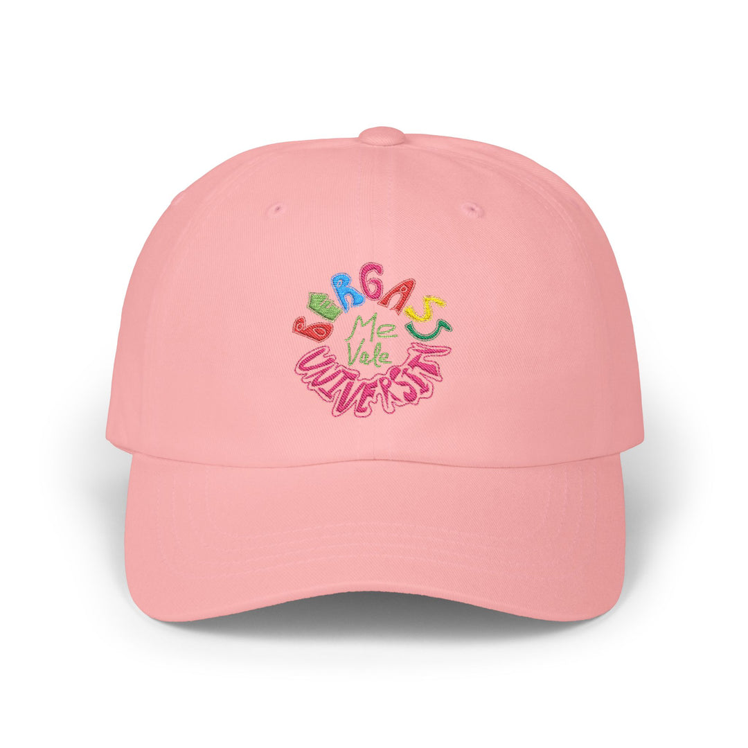 Me Vale Bergass University Classic Dad Cap with Colorful Embroidery | Perfect Gift for Padres, Casual Outings, Holidays, Summer Vibras, and Everyday Wear