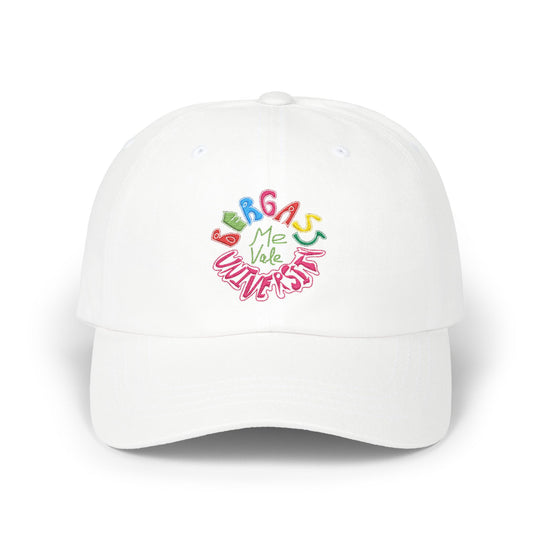 Me Vale Bergass University Classic Dad Cap with Colorful Embroidery | Perfect Gift for Padres, Casual Outings, Holidays, Summer Vibras, and Everyday Wear