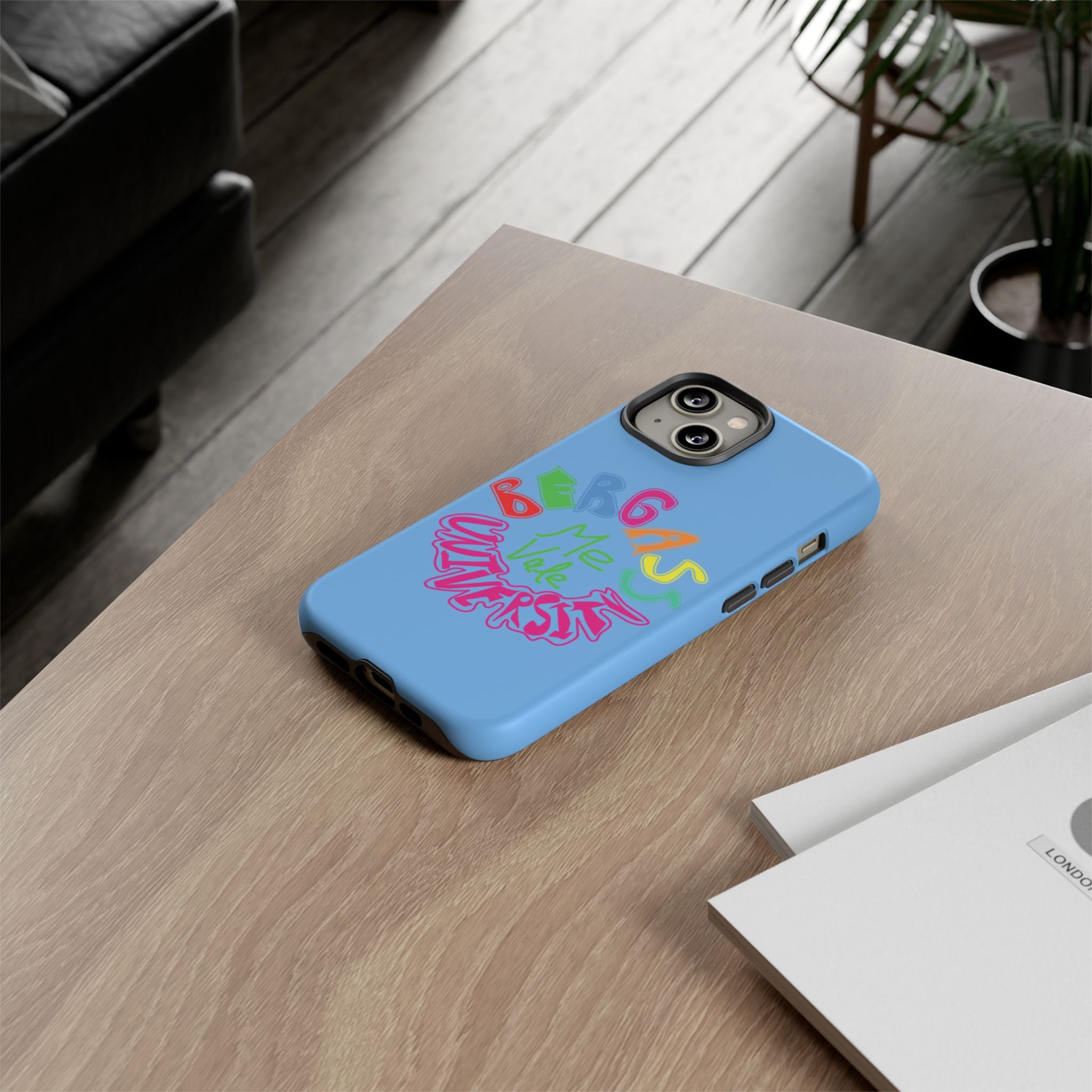 Me Vale Bergass University iphone case
