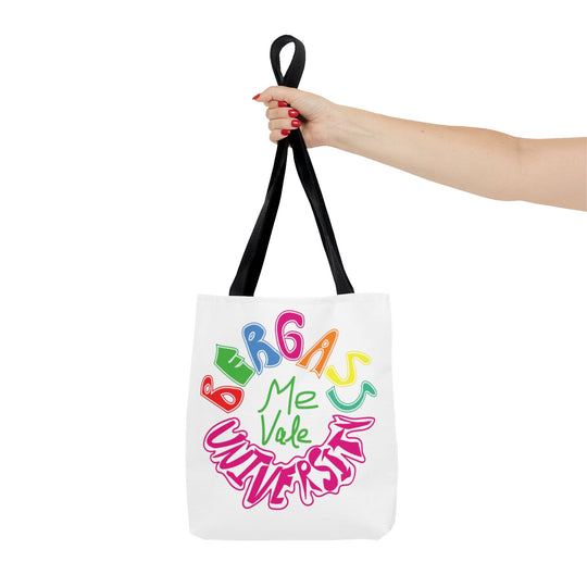 Me Vale Bergass University Tote Bag | Student & Graduation Gift