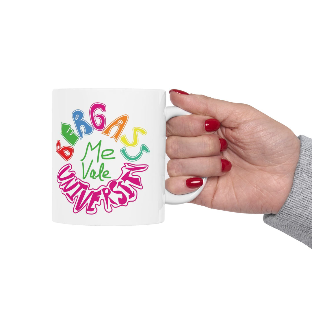 Me Vale Bergass University Ceramic Mug - Perfect for Home, Office, Gifting, Weddings, and Celebrations