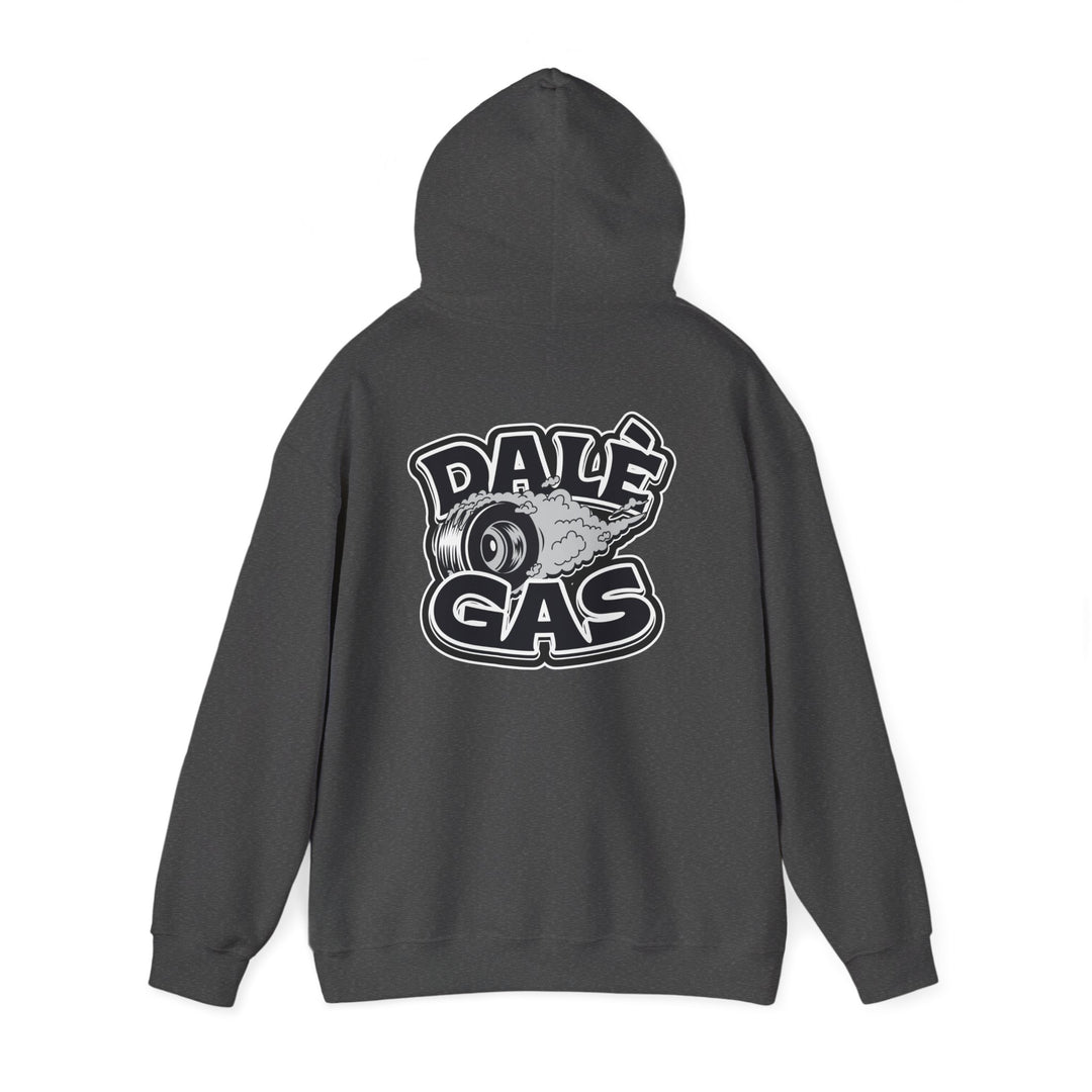 Gift hoodie for gearheads and racing enthusiasts Dalè Gas design