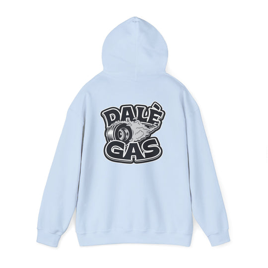 Festival-ready Dalè Gas hoodie for casual outfits and car lovers