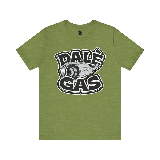 Bold racing slogan tee Dalè Gas perfect for cruising and streetwear