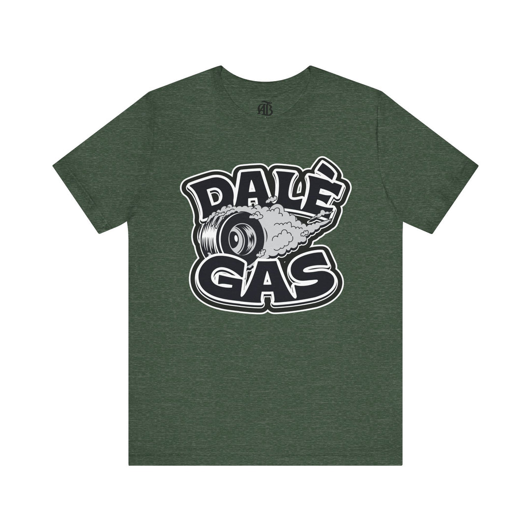 Classic fit t-shirt for road trips with Dalè Gas cultural slogan