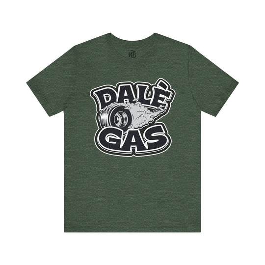 Classic fit t-shirt for road trips with Dalè Gas cultural slogan