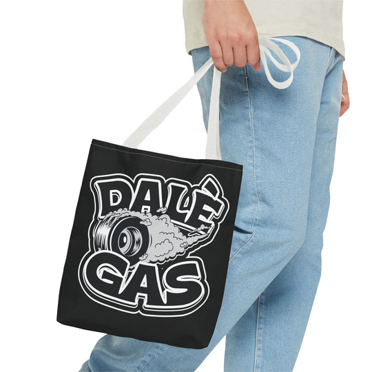 Versatile Dalè Gas Black Tote Bag for shopping, gym, and travel