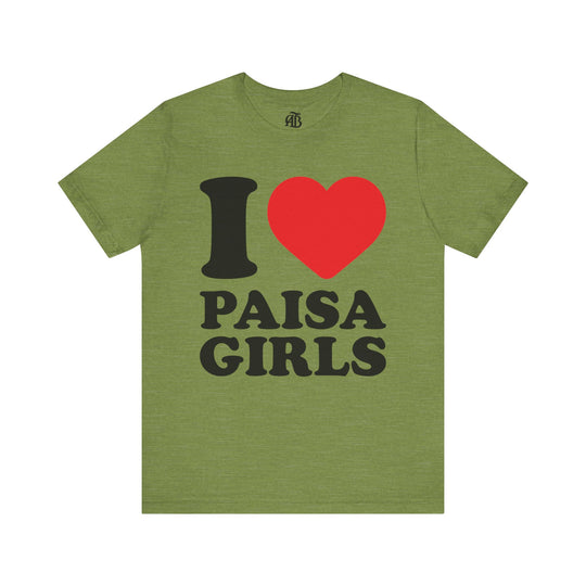 Gift t-shirt for paisa girlfriends and cultural pride supporters