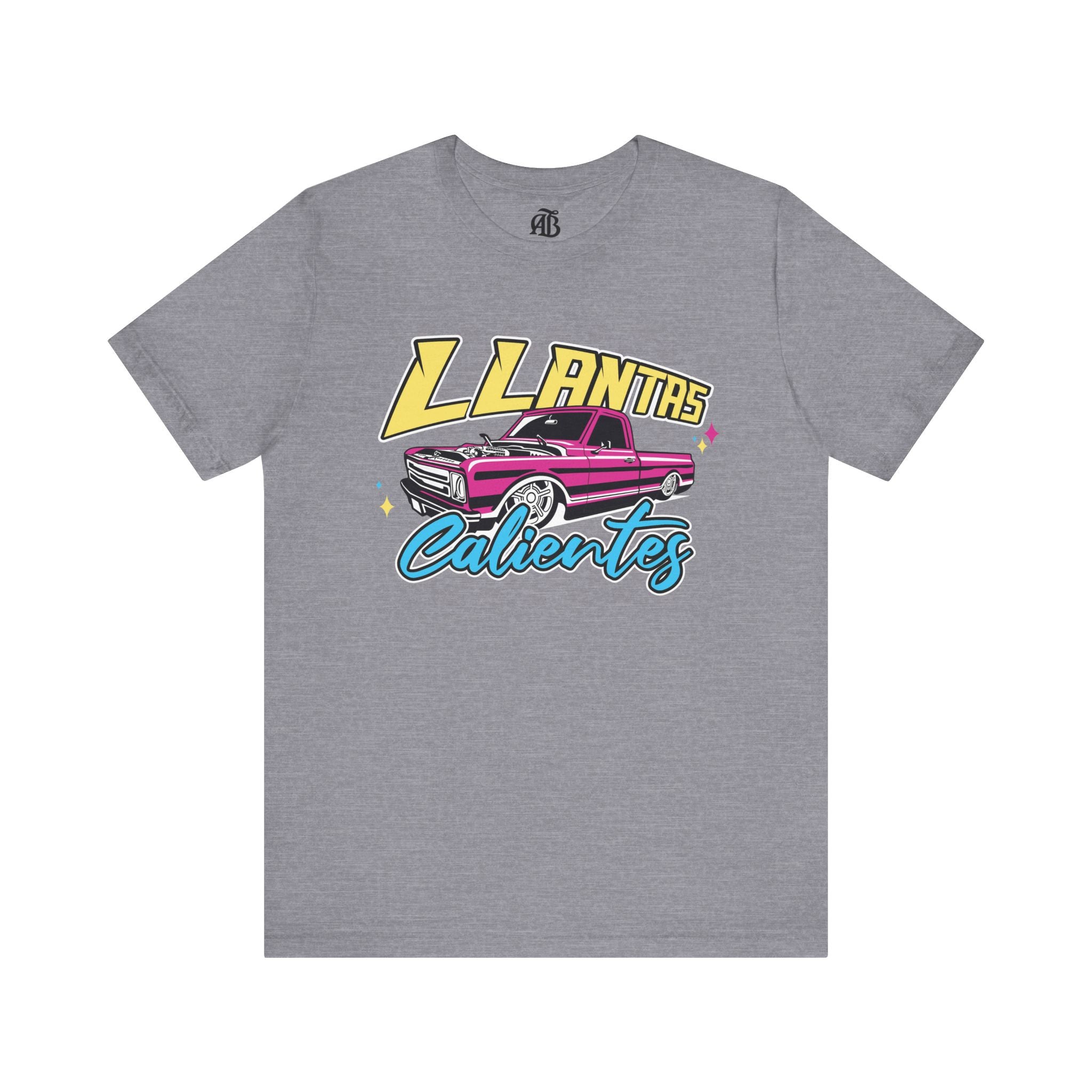 Lightweight cotton unisex shirt with paisa car pride slogan