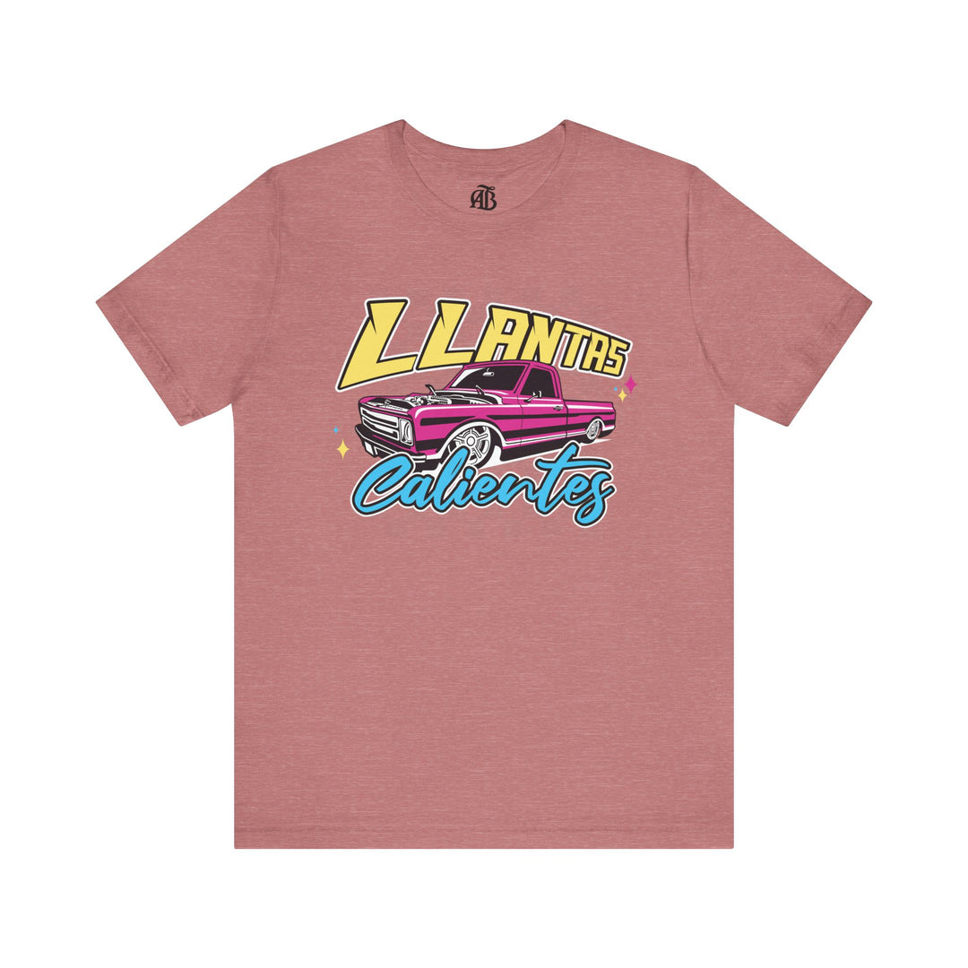 Trendy unisex graphic tee with paisa-inspired car culture print