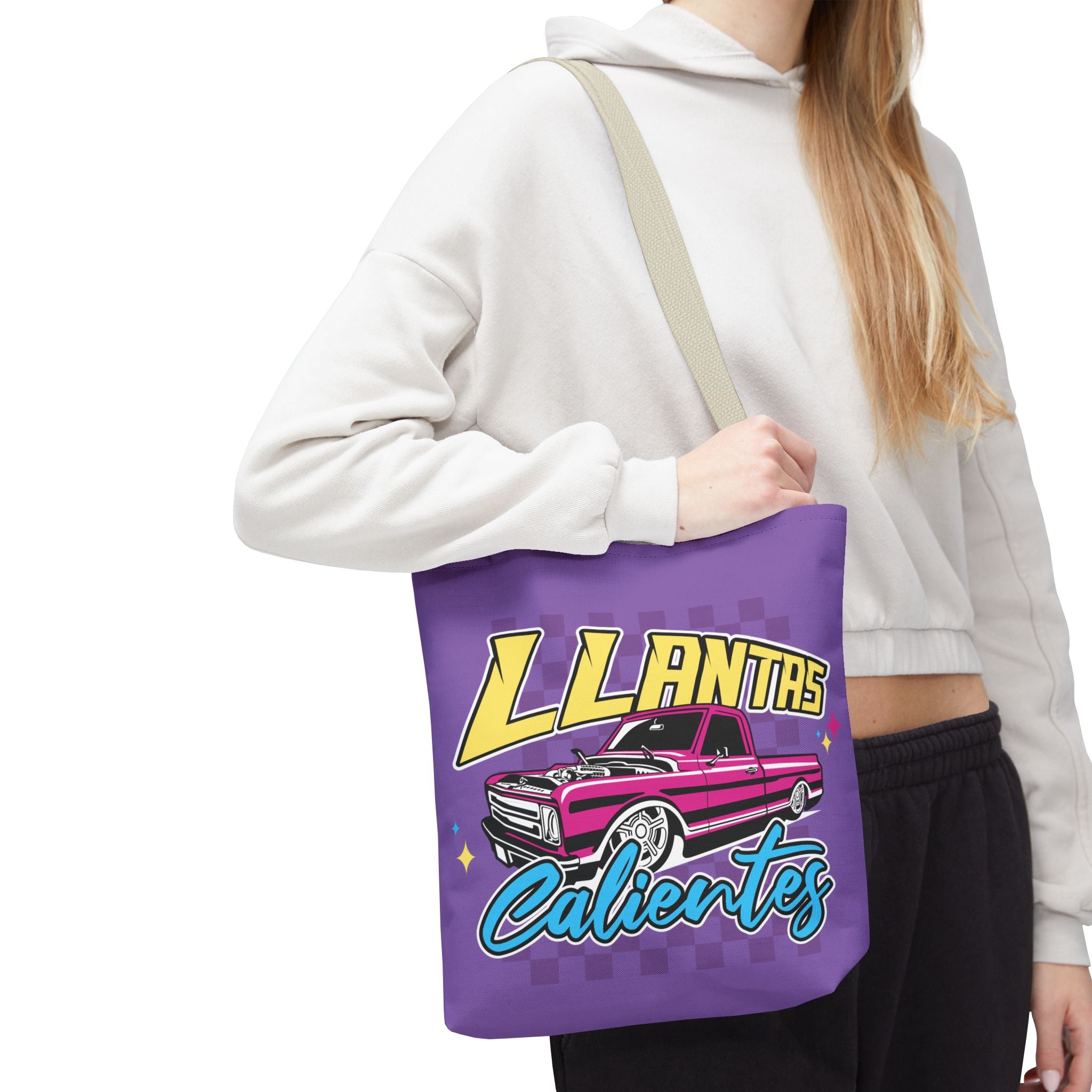 Lifestyle tote bag for car enthusiasts, students, and Paisaland fans