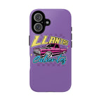 Durable iPhone 16 Pro case with Paisaland retro design