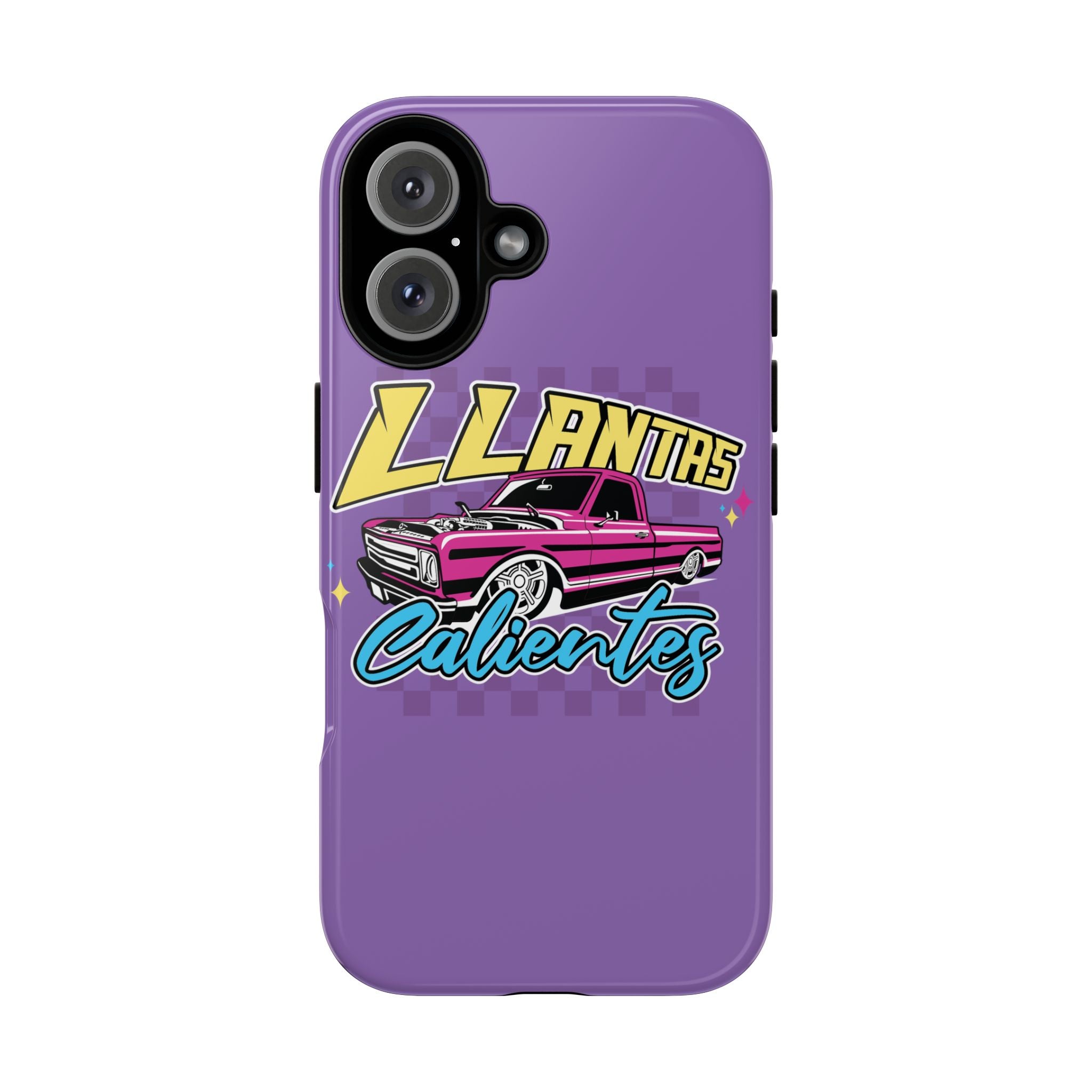 Durable iPhone 16 Pro case with Paisaland retro design