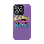 Retro car culture iPhone case with vibrant truck artwork