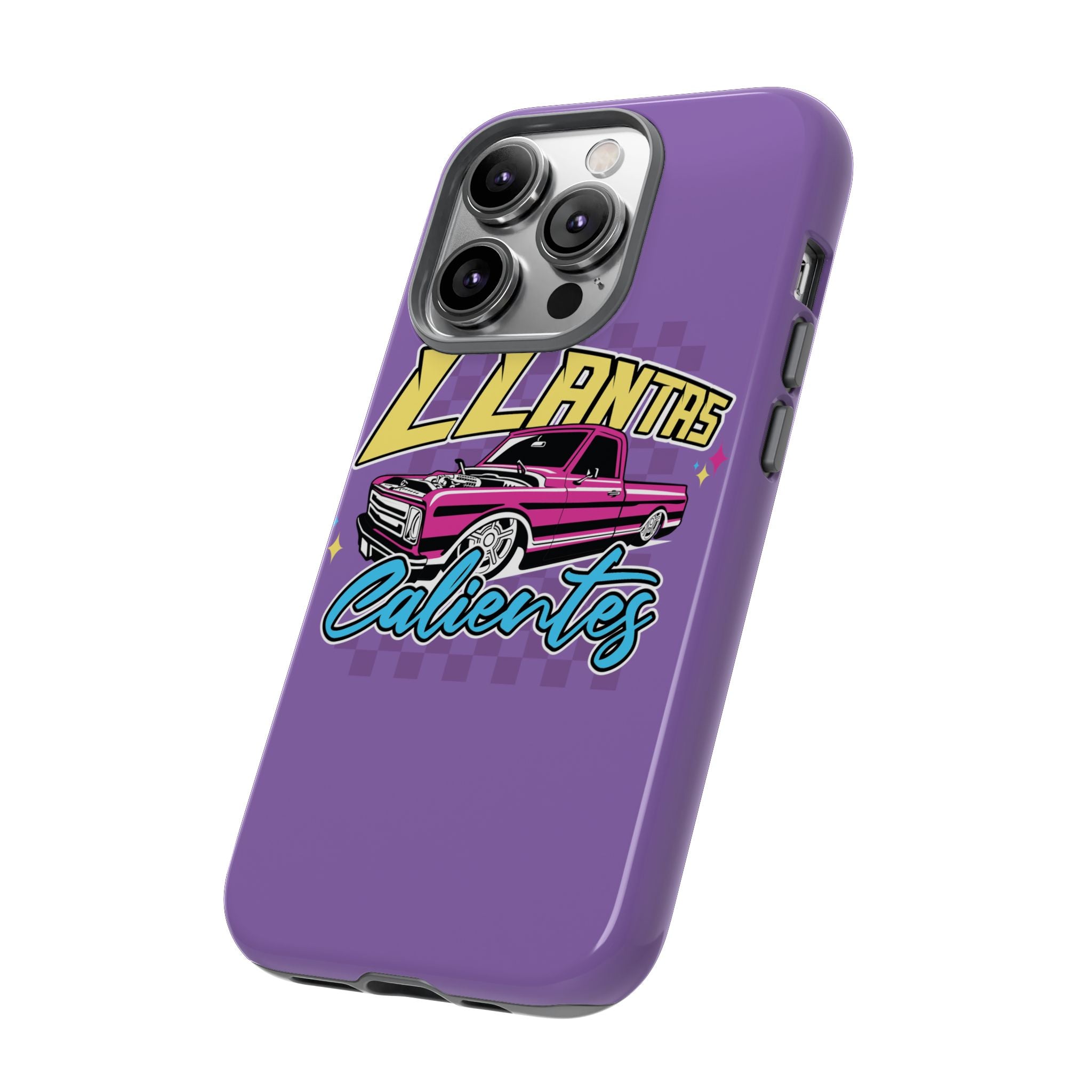 Durable iPhone case with Paisaland retro design