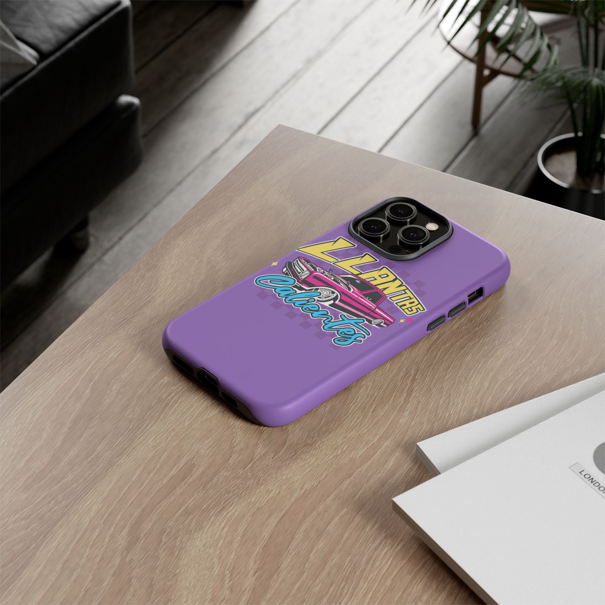 Unique Paisaland inspired iPhone accessory with retro lowrider design