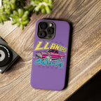 Durable iPhone case with Paisaland retro design