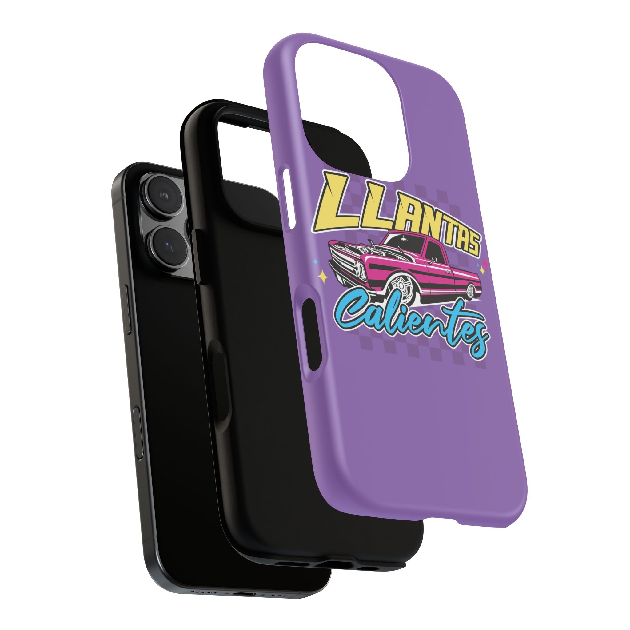 Unique Paisaland inspired iPhone accessory with retro lowrider design