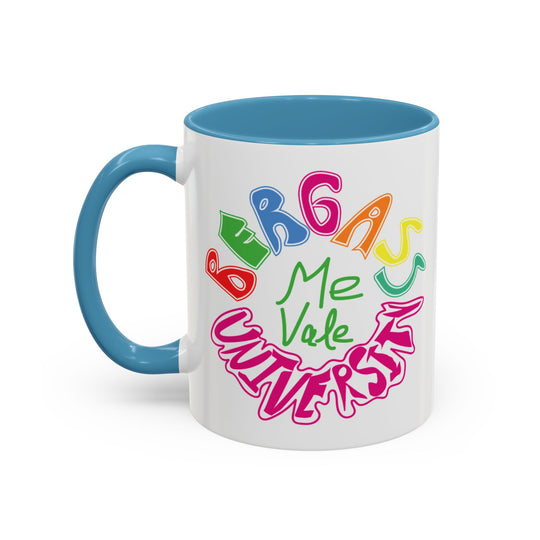Bright accent drinkware mug for kitchen décor and coffee lovers