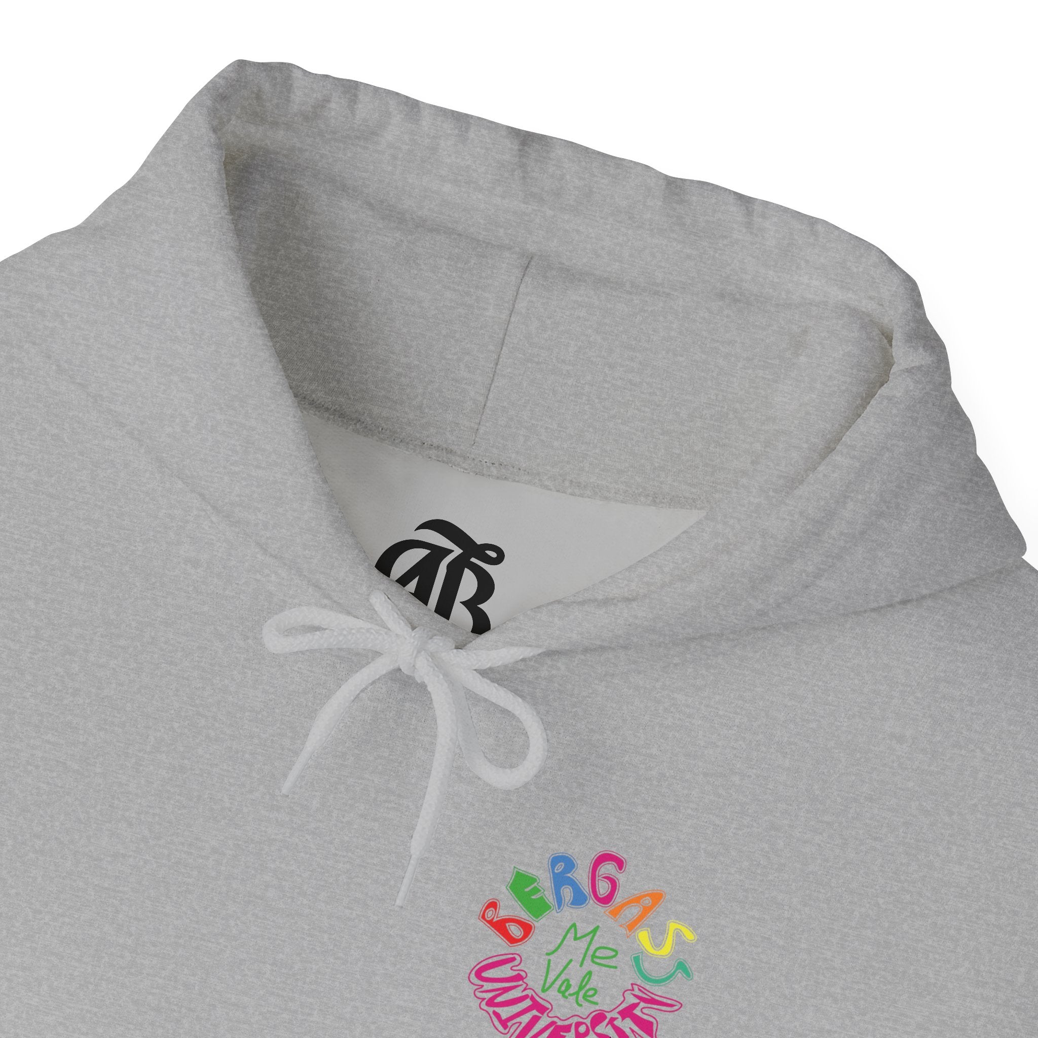 Warm graduation gift hoodie with Me Vale Bergass University design