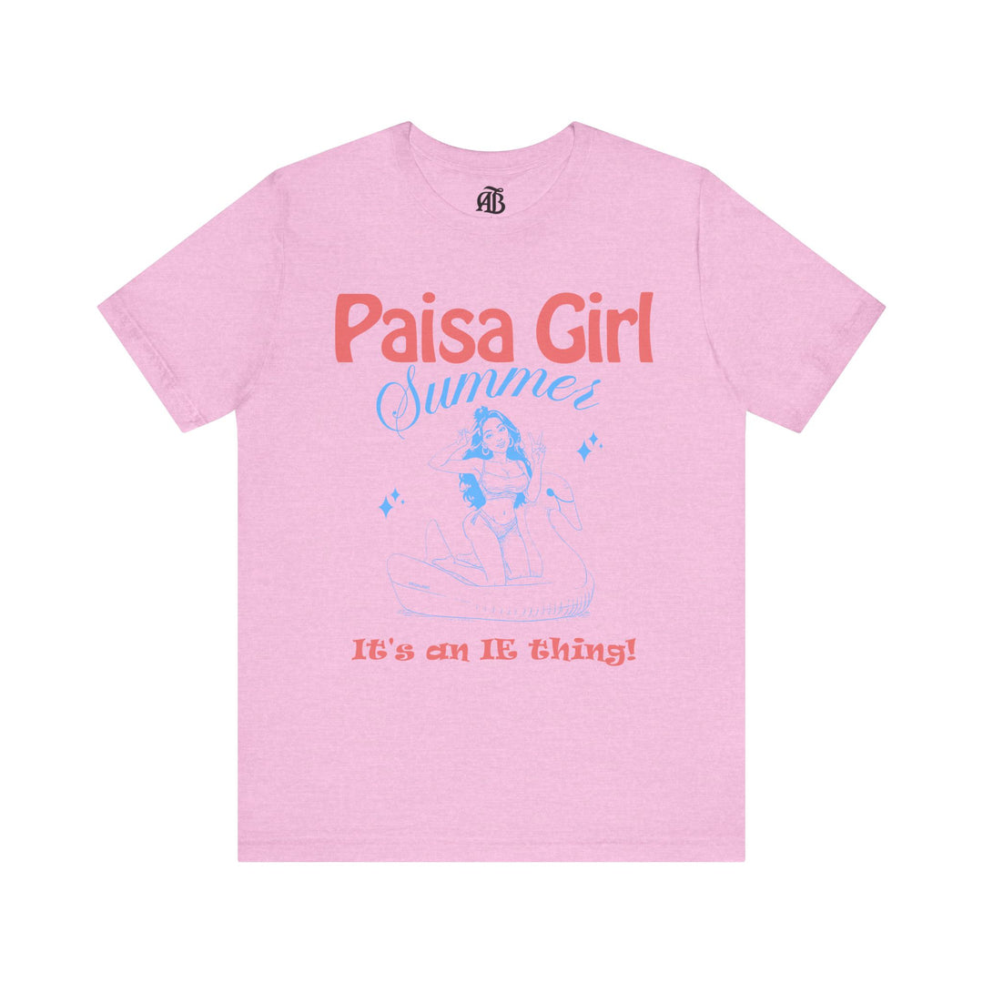 Carne asada ready unisex tee celebrating Paisa Girl Summer lifestyle