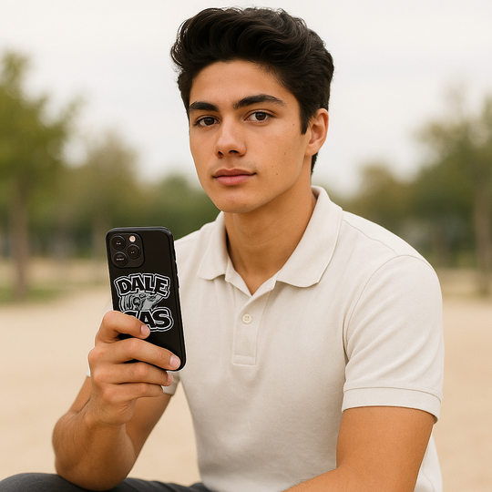Dalè Gas Black iPhone Case | Paisa Pride -Inspired Phone Protection