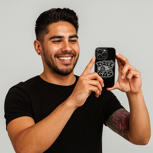 Dalè Gas Black iPhone Case | Paisa Pride -Inspired Phone Protection