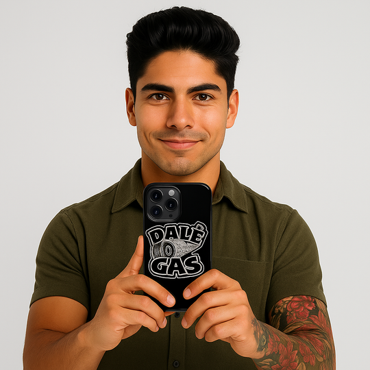 Dalè Gas Black iPhone Case | Paisa Pride -Inspired Phone Protection