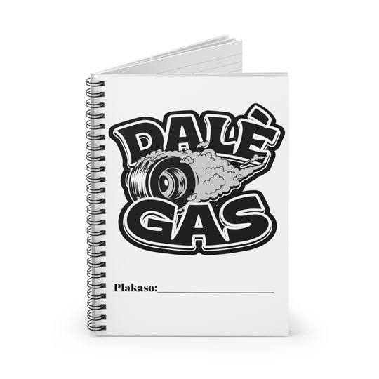 Editorial-style Dalè Gas spiral notebook product photo
