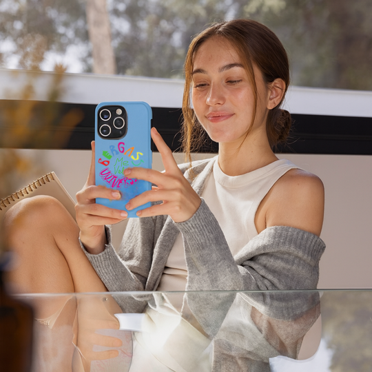 Me Vale Bergass University iphone case