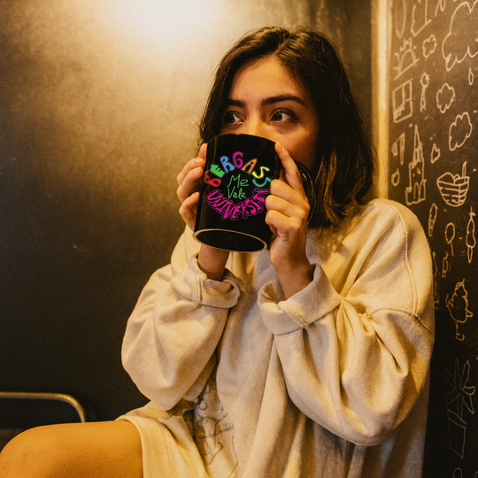 🎓 Me Vale Bergass University Black Ceramic Coffee Mug | 🇲🇽 Cultura Drinkware