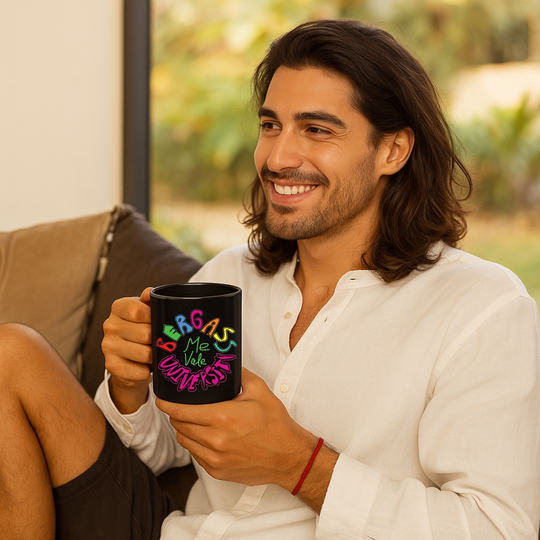 🎓 Me Vale Bergass University Black Ceramic Coffee Mug | 🇲🇽 Cultura Drinkware