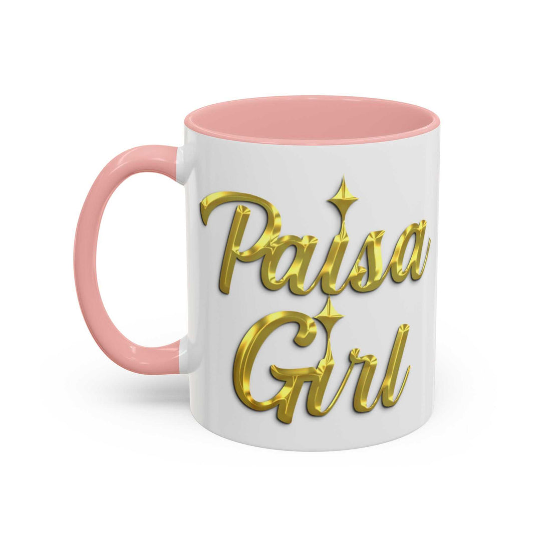 Paisa Girl Colorful Accent Coffee Mug