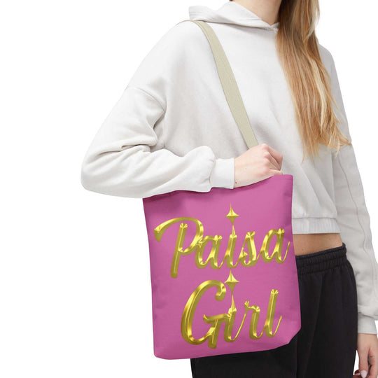 Paisa Girl Pink Tote Bag